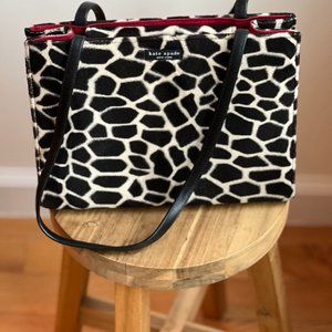 Kate Spade Animal Print Bag - image 1